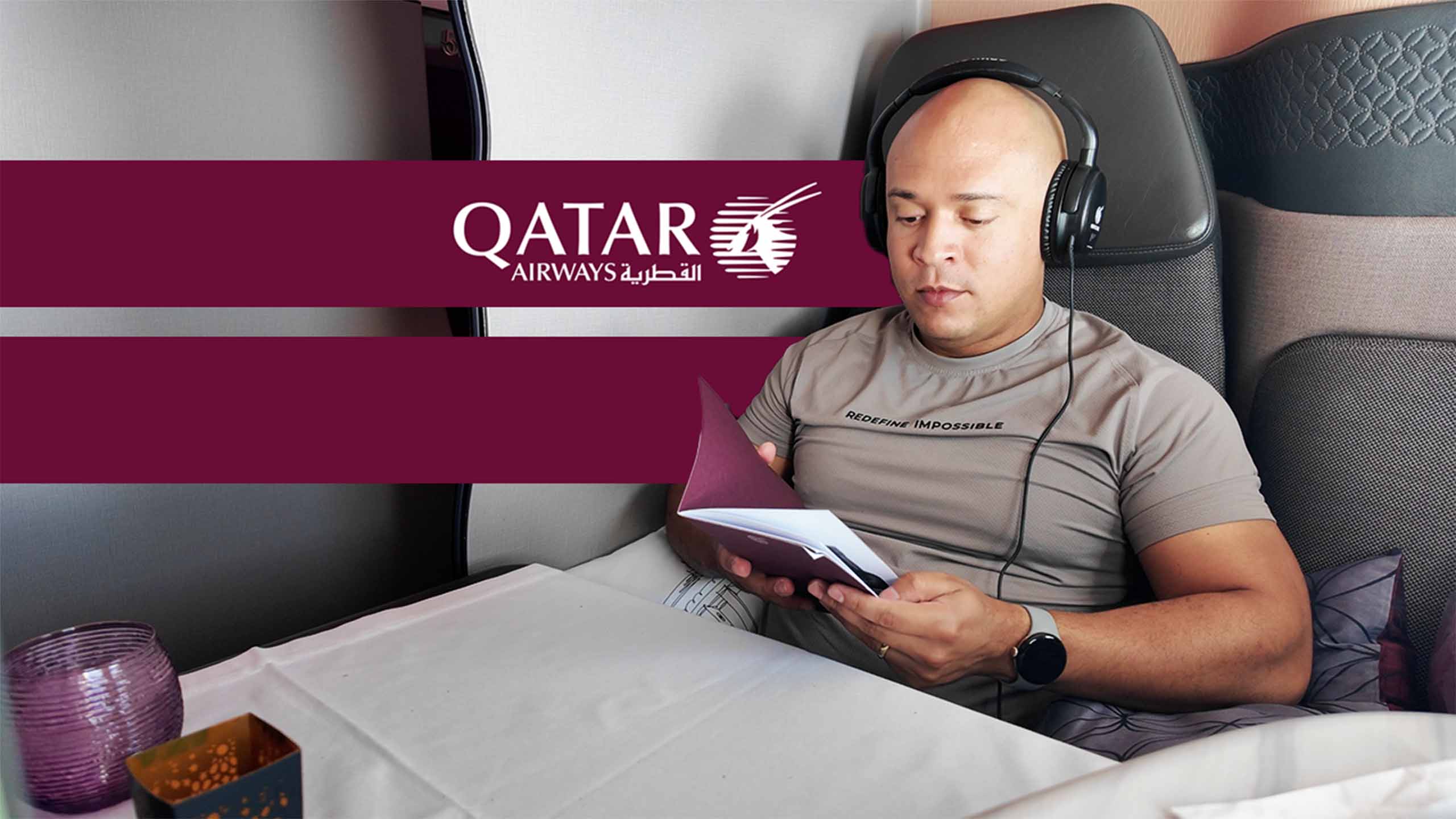 Flying QATAR Airways Business Class Qsuites